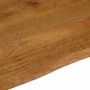 Solid mango wood natural edge table top 100x80x2.5 cm by , Table tops - Ref: Foro24-370772, Price: 93,44 €, Discount: %