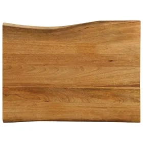 Solid mango wood natural edge table top 70x60x3.8 cm by , Table tops - Ref: Foro24-370787, Price: 89,75 €, Discount: %