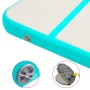 Aufblasbare Gymnastikmatte mit Pumpe, grünes PVC, 300 x 100 x 15 cm von vidaXL, Pilates und Yogamatten - Ref: Foro24-92660, P...