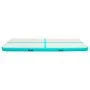 Inflatable gymnastics mat and pump green PVC 500x100x15 cm by vidaXL, Pilates and yoga mats - Ref: Foro24-92666, Price: 214,0...