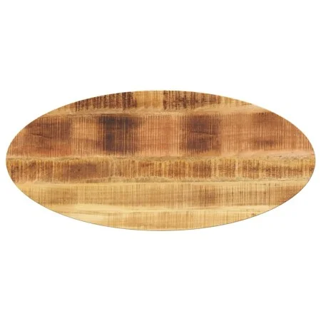 Ovaler Massivholz-Tischplatte aus Mangoholz 90x40x3,8 cm von , Tischplatten - Ref: Foro24-370829, Preis: 51,10 €, Rabatt: %