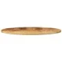 Oval solid mango wood table top 90x40x3.8 cm by , Table tops - Ref: Foro24-370829, Price: 51,10 €, Discount: %