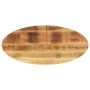 Tablero de mesa ovalado madera maciza de mango 120x50x3,8 cm de , Tableros para mesas - Ref: Foro24-370834, Precio: 78,80 €, ...
