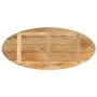 Solid mango wood oval table top 140x50x3.8 cm by , Table tops - Ref: Foro24-370855, Price: 92,77 €, Discount: %