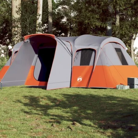 Familienzelt Tunnel für 16 Personen, wasserdicht, grau von , Zelte - Ref: Foro24-94709, Preis: 356,36 €, Rabatt: %