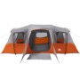 Familienzelt Tunnel für 16 Personen, wasserdicht, grau von , Zelte - Ref: Foro24-94709, Preis: 348,75 €, Rabatt: %