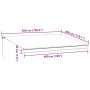 Manual retractable awning with LED lights burgundy 500x300 cm by , Awnings - Ref: Foro24-3214978, Price: 447,83 €, Discount: %