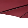 Gartenschirm mit Stahlmast in Bordeauxrot 225x225x212 cm von , Sonnenschirme - Ref: Foro24-4005062, Preis: 64,34 €, Rabatt: %