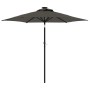 Sombrilla de jardín con poste de acero antracita 225x225x212 cm de , Sombrillas - Ref: Foro24-4005060, Precio: 42,48 €, Descu...