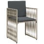 Set comedor jardín 7 pzas y cojines ratán sintético gris claro de , Conjuntos de jardín - Ref: Foro24-369014, Precio: 291,15 ...