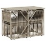 Garden dining set 7 pieces and light gray synthetic rattan cushions by , Garden sets - Ref: Foro24-369014, Price: 291,15 €, D...