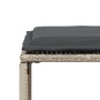 Garten-Essgruppe, 7-teilig, mit hellgrauen Polstern aus synthetischem Rattan. von , Gartensets - Ref: Foro24-369014, Preis: 2...