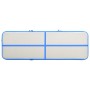 Aufblasbare Gymnastikmatte mit Pumpe, blaues PVC, 300 x 100 x 15 cm von vidaXL, Pilates und Yogamatten - Ref: Foro24-92659, P...