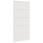 Puerta de granero madera maciza pino blanca 100x208 cm de , Puertas - Ref: Foro24-850639, Precio: 161,60 €, Descuento: %
