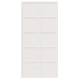 Puerta de granero madera maciza pino blanca 100x208 cm de , Puertas - Ref: Foro24-850639, Precio: 161,60 €, Descuento: %