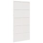 Puerta de granero madera maciza pino blanca 100x208 cm de , Puertas - Ref: Foro24-850639, Precio: 161,60 €, Descuento: %
