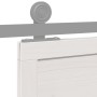 Puerta de granero madera maciza pino blanca 100x208 cm de , Puertas - Ref: Foro24-850639, Precio: 161,60 €, Descuento: %