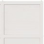 Puerta de granero madera maciza pino blanca 100x208 cm de , Puertas - Ref: Foro24-850639, Precio: 161,60 €, Descuento: %
