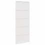 Solid white pine barn door 80x208 cm by , Doors - Ref: Foro24-850645, Price: 129,26 €, Discount: %