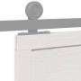 Puerta de granero madera maciza pino blanca 80x208 cm de , Puertas - Ref: Foro24-850645, Precio: 136,88 €, Descuento: %