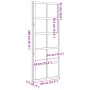 Solid white pine barn door 80x208 cm by , Doors - Ref: Foro24-850645, Price: 129,26 €, Discount: %