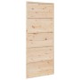 Puerta de granero madera maciza de pino 90x208 cm de , Puertas - Ref: Foro24-850632, Precio: 108,89 €, Descuento: %