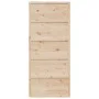 Solid pine wood barn door 90x208 cm by , Doors - Ref: Foro24-850632, Price: 109,80 €, Discount: %