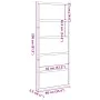 Massive Kiefernschranktür 90x208 cm von , Türen - Ref: Foro24-850632, Preis: 111,74 €, Rabatt: %