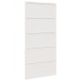 Puerta de granero madera maciza pino blanca 100x208 cm de , Puertas - Ref: Foro24-850630, Precio: 147,60 €, Descuento: %