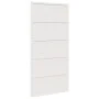 Solid white pine barn door 100x208 cm by , Doors - Ref: Foro24-850630, Price: 145,04 €, Discount: %