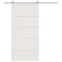 Massive Holztür aus weißem Kiefernholz, 100x208 cm. von , Türen - Ref: Foro24-850630, Preis: 145,04 €, Rabatt: %