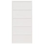 Massive Holztür aus weißem Kiefernholz, 100x208 cm. von , Türen - Ref: Foro24-850630, Preis: 145,04 €, Rabatt: %