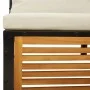 Gartensofagarnitur mit 8-teiligen Kissen aus massivem Akazienholz. von , Gartensets - Ref: Foro24-3214933, Preis: 991,86 €, R...