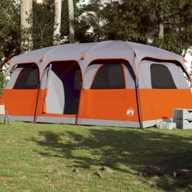 Waterproof gray family tent for 9 people by , tents - Ref: Foro24-94541, Price: 302,40 €, Discount: %