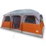Familienzelt für 9 Personen, wasserdicht, grau von , Zelte - Ref: Foro24-94541, Preis: 302,40 €, Rabatt: %