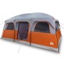 Familienzelt für 9 Personen, wasserdicht, grau von , Zelte - Ref: Foro24-94541, Preis: 276,32 €, Rabatt: %