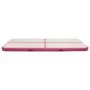Aufblasbare Gymnastikmatte mit rosa PVC-Pumpe 300x100x20 cm von vidaXL, Pilates und Yogamatten - Ref: Foro24-92676, Preis: 16...