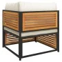 Garden sofa set with 7 pieces, solid acacia wood, and cushions. by , Garden sets - Ref: Foro24-3214927, Price: 803,10 €, Disc...