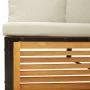 Garden sofa set with 7 pieces, solid acacia wood, and cushions. by , Garden sets - Ref: Foro24-3214927, Price: 803,10 €, Disc...