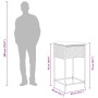Küchenhocker mit 2 Stück Kunststoff-Rattan-Sitzkissen in Beige. von , Gartenstühle - Ref: Foro24-368321, Preis: 94,05 €, Raba...