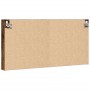 Engineered smoked oak wood display case 100x8.5x50 cm by , Shelves and shelves - Ref: Foro24-847951, Price: 40,56 €, Discount: %