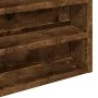 Vitrina de madera de ingeniería roble ahumado 100x8,5x50 cm de , Estantes y estanterías - Ref: Foro24-847951, Precio: 39,89 €...