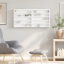 Weißes Holzvitrine aus Ingenieurholz, 100x8,5x50 cm. von , Regale und Regale - Ref: Foro24-847947, Preis: 42,33 €, Rabatt: %