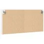 Engineered wood white display case 100x8.5x50 cm by , Shelves and shelves - Ref: Foro24-847947, Price: 41,67 €, Discount: %