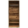 Ingenieurholzschrank in gealtertem Holz 80x50x200 cm von , Kleiderschränke - Ref: Foro24-3307700, Preis: 184,16 €, Rabatt: %