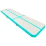 Inflatable gymnastics mat and pump green PVC 600x100x15 cm by vidaXL, Pilates and yoga mats - Ref: Foro24-92669, Price: 251,2...