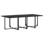 13-piece black synthetic rattan garden dining set by , Garden sets - Ref: Foro24-3295055, Price: 782,58 €, Discount: %