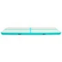 Inflatable gymnastics mat and pump green PVC 600x100x15 cm by vidaXL, Pilates and yoga mats - Ref: Foro24-92669, Price: 251,2...
