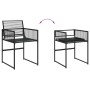 13-teiliges Gartensitzgruppen-Set aus schwarzem Kunststoff-Rattan von , Gartensets - Ref: Foro24-3295055, Preis: 714,25 €, Ra...