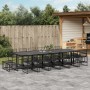 Gartenmöbel-Set, 17-teilig, aus schwarzem synthetischem Rattan. von , Gartensets - Ref: Foro24-3295057, Preis: 985,57 €, Raba...